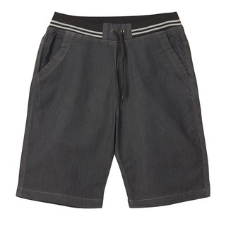 Quần short Jean lưng thun nam Hoa Long - Xám