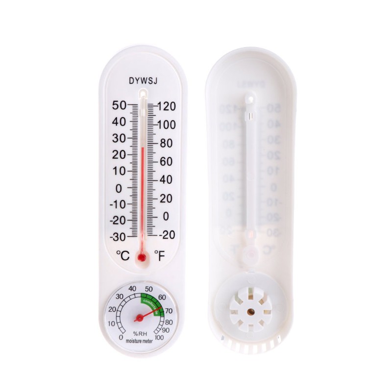 Nhiệt kế đo nhiệt độ trong nha hoặc ngoài trời theo phong cách cổ điển