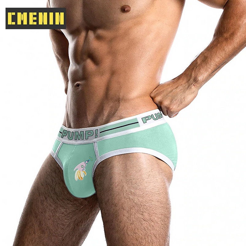 Quần lót nam CMENIN PUMP bằng cotton mềm mại chống trượt quyến rũ PU038