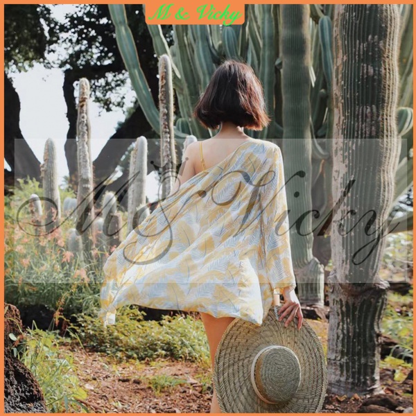 Two Pieces Sets Swimsuit Women Sweet Ins Small Chest Gather Thin Sexy Sun Protection Cover Up with Bikini Swimwear