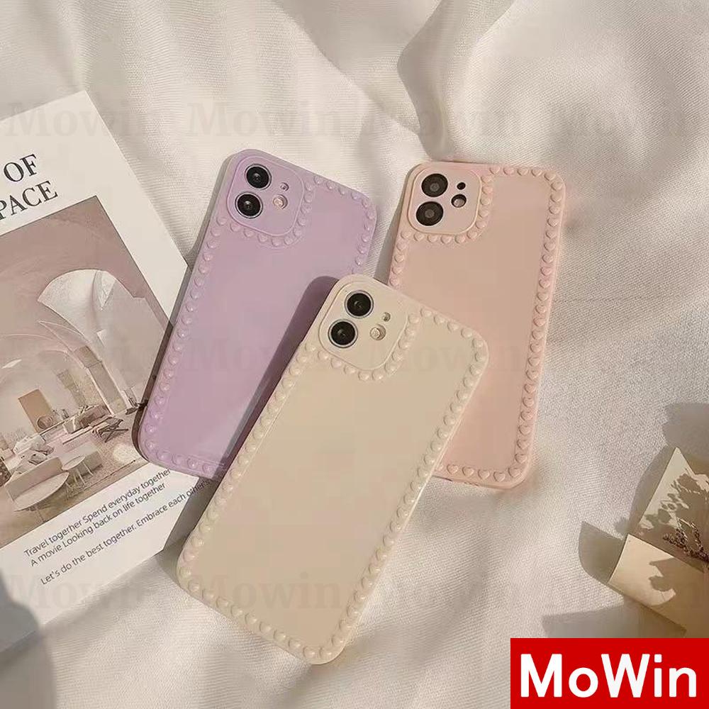 Ốp điện thoại silicon chống trượt khung vuông phối hình trái tim cho iPhone 13 Pro Max 12 Pro Max 11 Pro Max 7 Plus | BigBuy360 - bigbuy360.vn