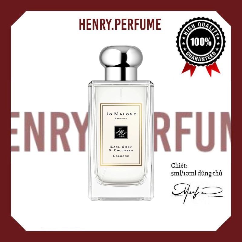 ⛅ Nước hoa Jo Malone Earl Grey & Cucumber (5ml/10ml/20ml) ®️