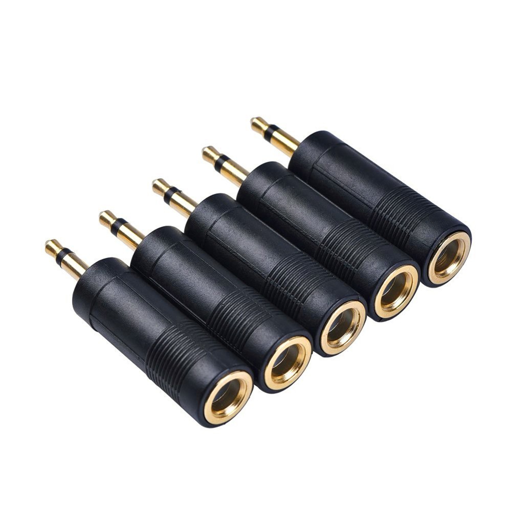 Giắc Chuyển Đổi Từ Giắc Cắm 3.5 mm (1 / 8 Inch) Sang Đầu Cái 6.35 mm (1 / 4 Inch)
