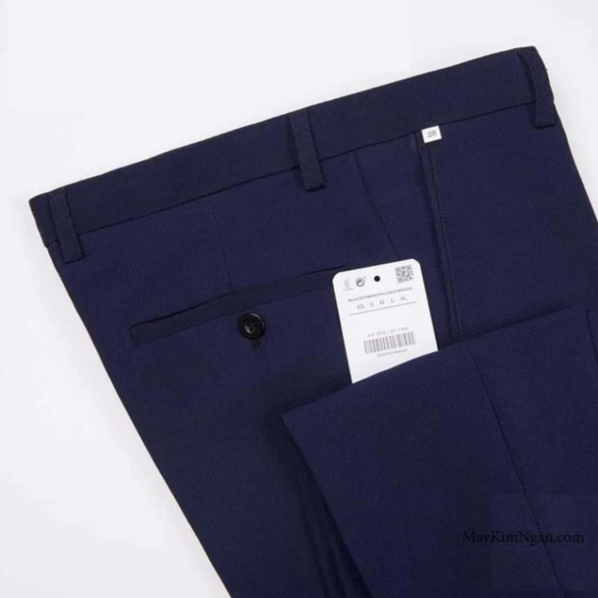 Quần âu nam đẹp chất lượng may cao cấp màu ghi, xanh than và đen dáng ôm body Hàn Quốc giá gốc tại xưởng