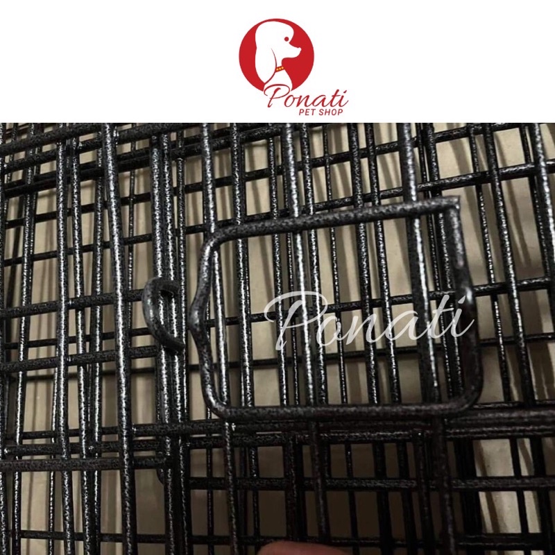 47*33*38cm - Chuồng Lồng Vân Đá Sơn Tĩnh Điện Cho Chó Mèo