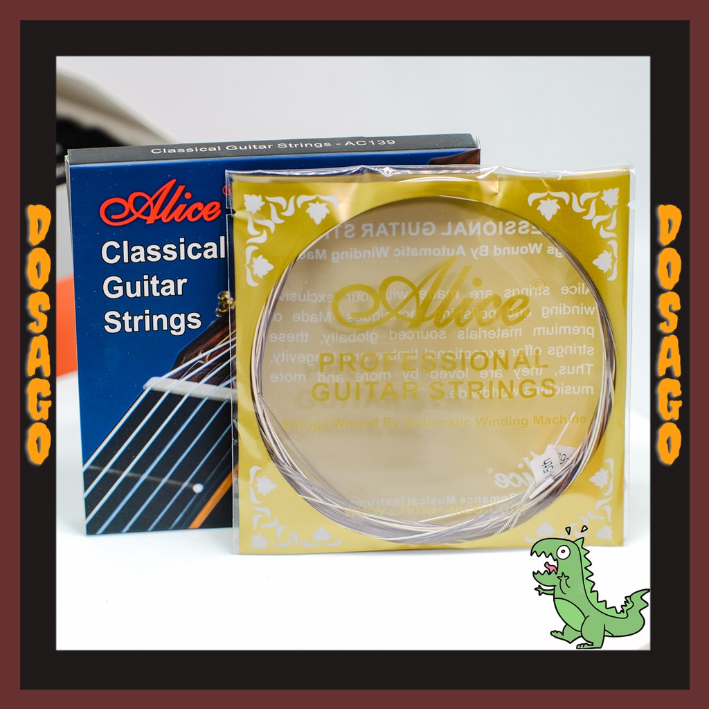 Chính Hãng - Dây đàn nilon Alice AC139 cho đàn Classic