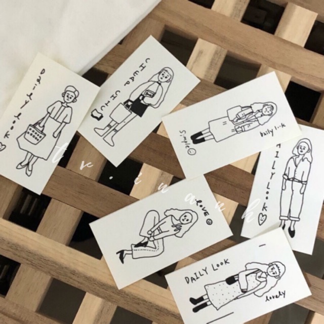 [CÓ SẴN] POSTCARD CÔ GÁI