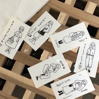 [CÓ SẴN] POSTCARD CÔ GÁI