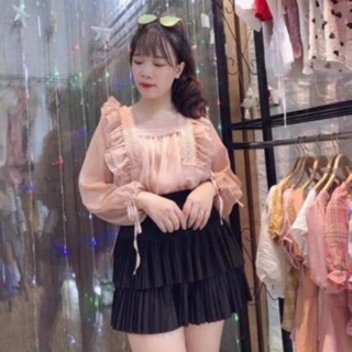 Áo voan bánh bèo