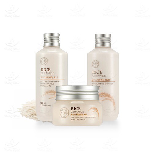 [Mã COSTFS40 -8% đơn 250K] Nước Cân Bằng Làm Sáng Da TheFaceShop Rice & Ceramide Moisturizing Toner 150ml | BigBuy360 - bigbuy360.vn