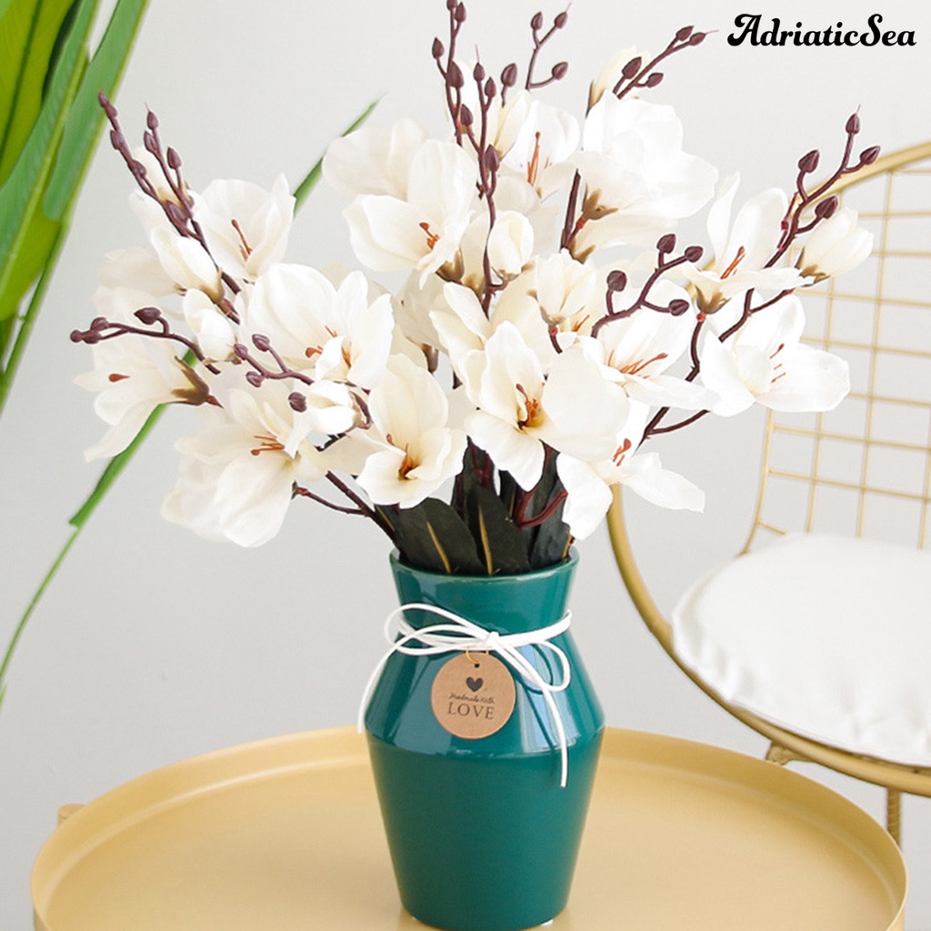 1 Bó Hoa Giả Để Bàn Trang Trí Phòng Khách Sân Vườn