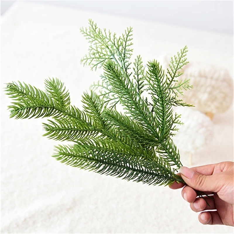 Nhánh Cây Thông Giả Dùng Trang Trí Giáng Sinh DIY