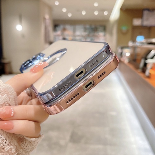 Ốp 6D iphone hở táo nam châm 6D có kính bảo vệ camera viền mạ kim loại cho đủ dòng iphone 7plus tới 13promax