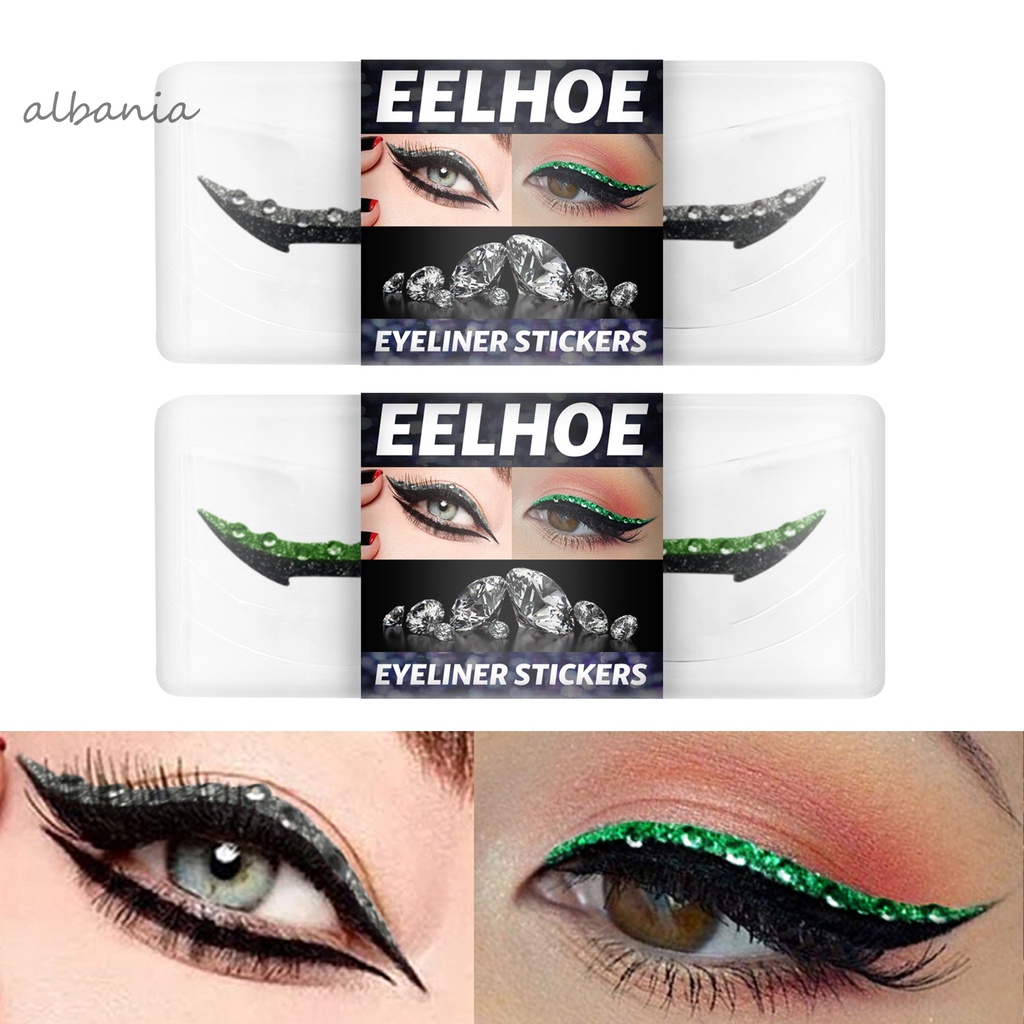 <albania>Miếng dán kẻ mắt đính đá giả màu sắc rực rỡ trang điểm cho quần áo | BigBuy360 - bigbuy360.vn