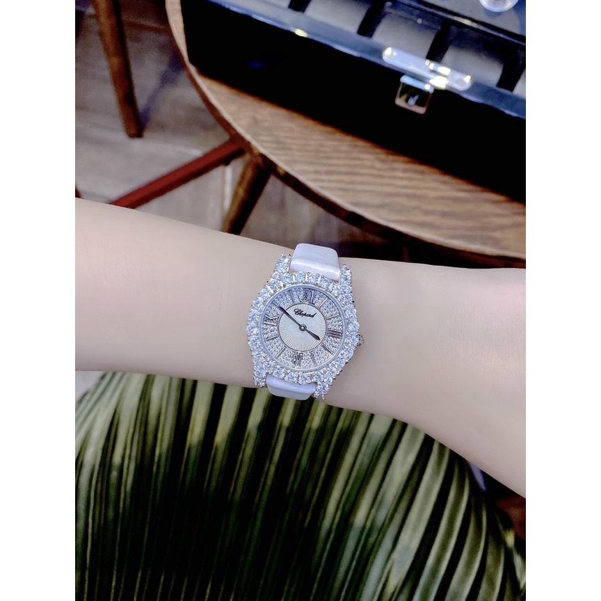 Đồng Hồ Nữ Case 30mm - CHOPARD L’HEURE Máy Nhật Bản - Bảo Hành 24 Tháng