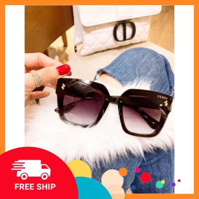 Kính mát thời trang nữ A2076 🕶 Kính chống tia UV bảo vệ mắt