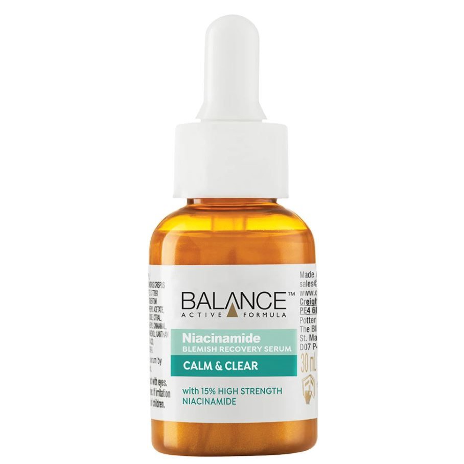 Serum Ngừa Mụn, Mờ Thâm Balance Active Formula Niacinamide Blemish Recovery Serum 30ml