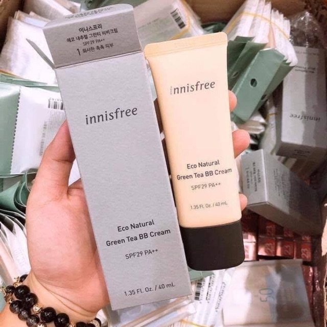 BB Cream Cho Da Mụn Trà Xanh Innisfree