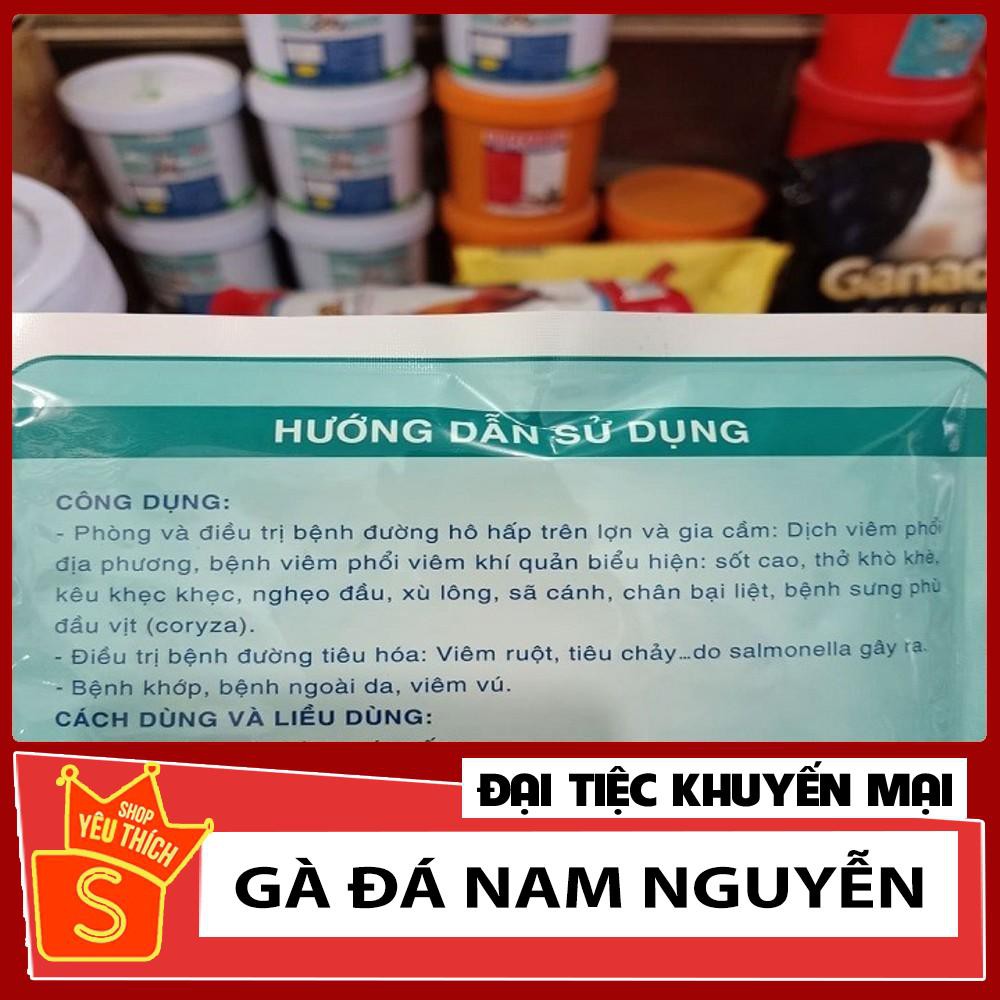 th.uốc gà - khán.g sinh tổng hợp - 1 gói  100 gram [ THUỐC GÀ ĐÁ NAM NGUYỄN ]