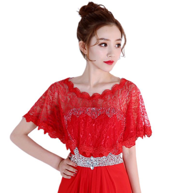 Áo choàng ren phong cách thanh lịch cho cô dâu | BigBuy360 - bigbuy360.vn