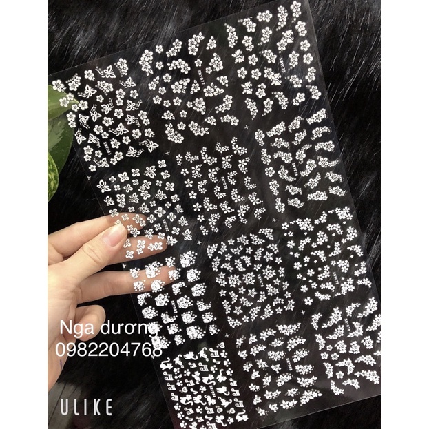 hình dán stiker Nail to sử dụng được rất nhiều