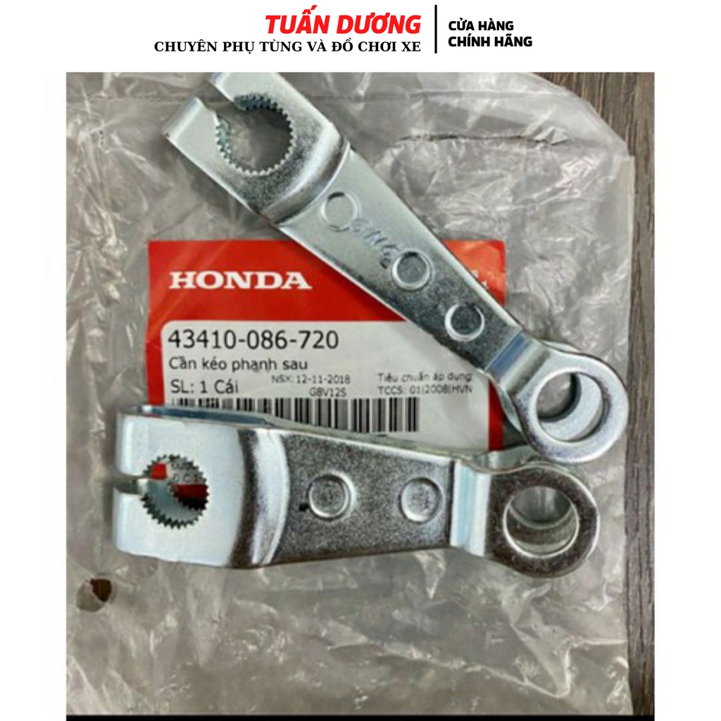 Bộ tay cần kéo phanh trước sau xe honda Dream chính hãng lắp cho các dòng xe dream từ 1993 đến 2013 các loại