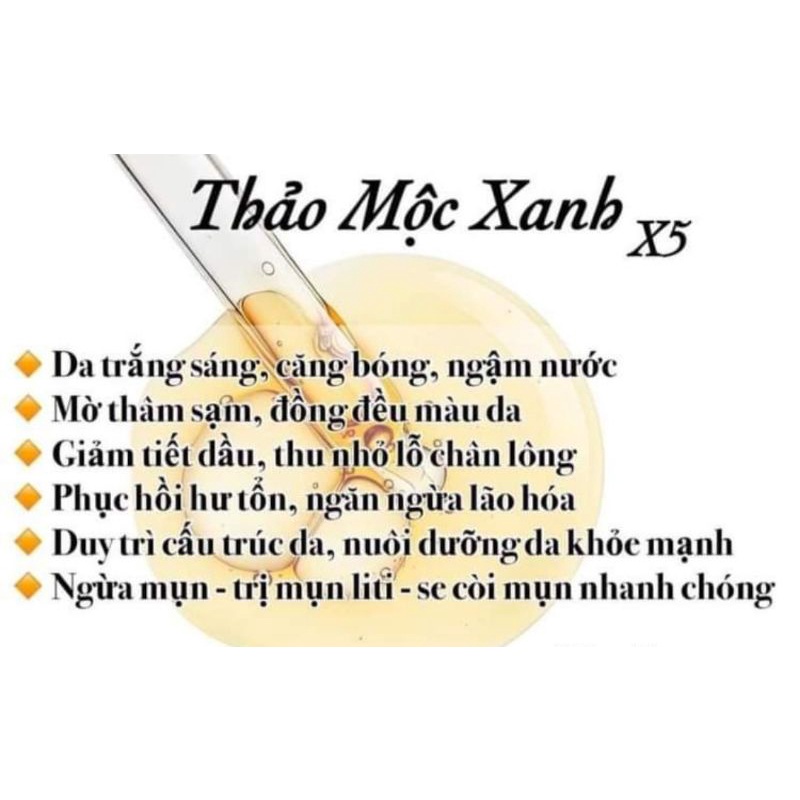 [FREESIP] Thảo Mộc Xanh Trắng Da X5 Cấp Ẩm ,Dưỡng da Căng Bóng | BigBuy360 - bigbuy360.vn