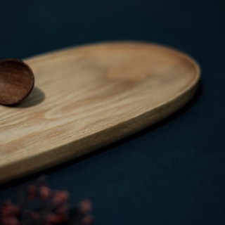Khay gỗ trang trí - Khay/Đĩa gỗ dài