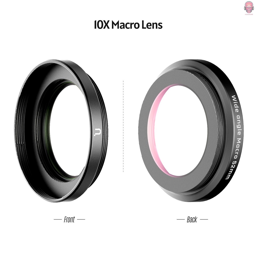 Ống kính Ulanzi Wl-1 18mm macro 10X 2 trong 1 kèm khăn lau cho máy ảnh Zv1 Rx100M7 chất lượng cao