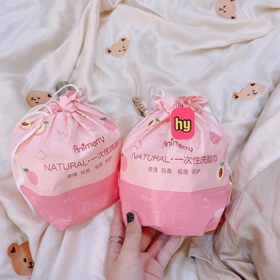 CUỘN KHĂN MẶT BÔNG DÙNG MỘT LẦN SIÊU TIỆN DỤNG - 100% BÔNG COTTON - 120 miếng
