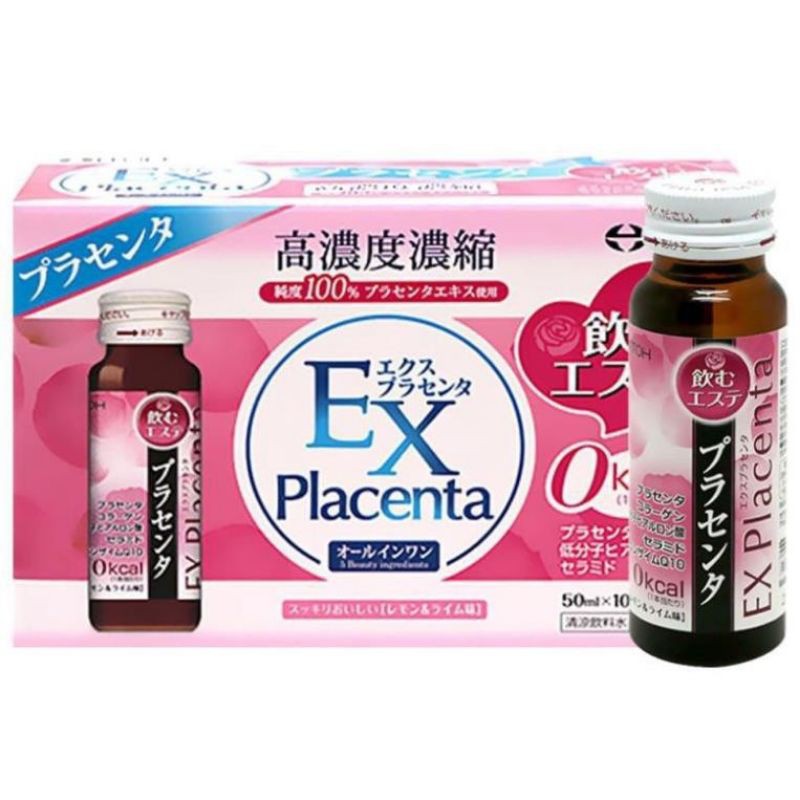 hộp đựng nước collagen ex placenta itoh 10chai