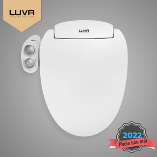 Thiết bị rửa vệ sinh thông minh LUVA - LB204, phiên bản nắp bồn cầu 2 vòi rửa nóng lạnh