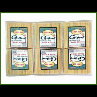 Vỉ 30 gói tăm giang