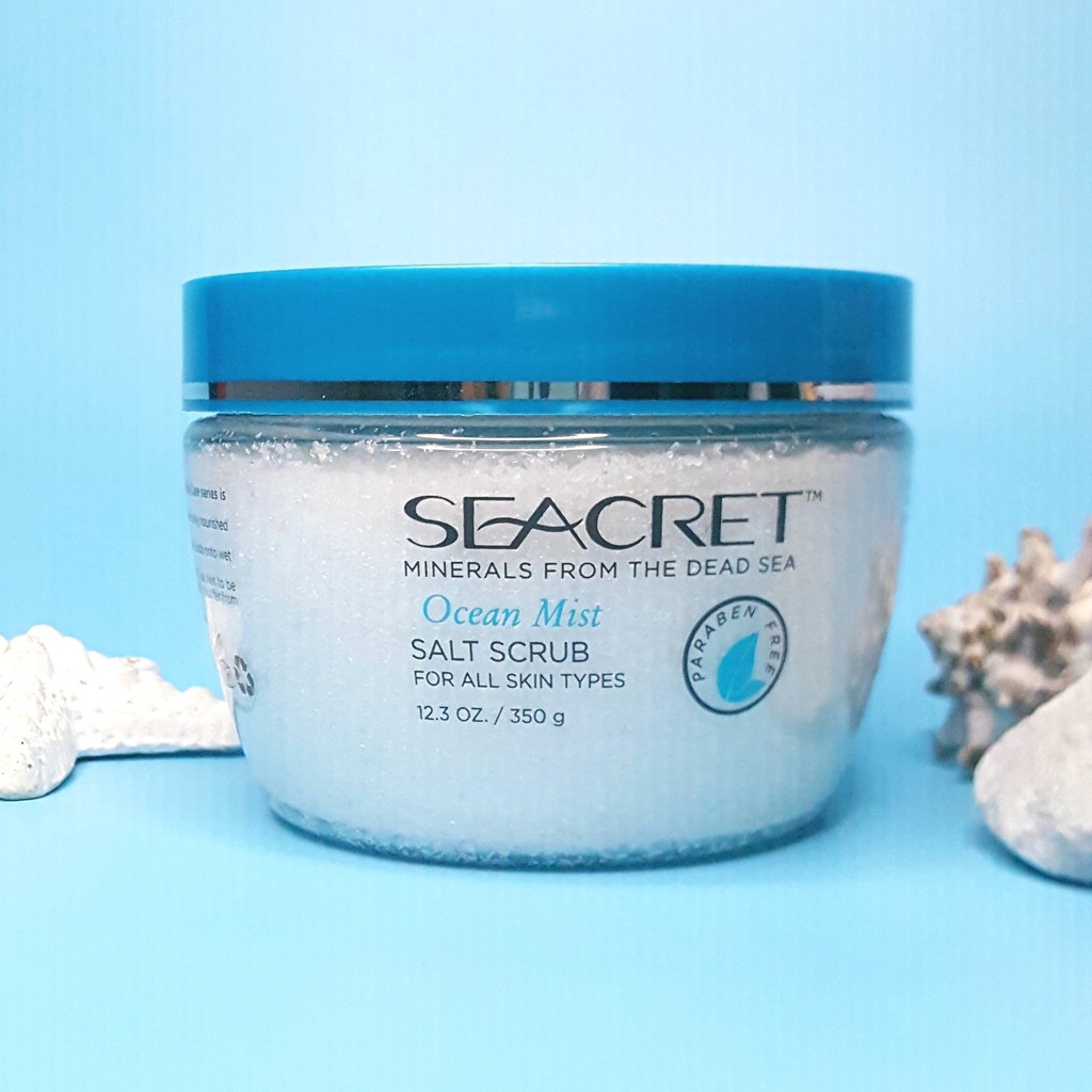 MUỐI KHOÁNG TẮM TẨY DA CHẾT SEACRET SALT SCRUB OCEAN MIST 350G