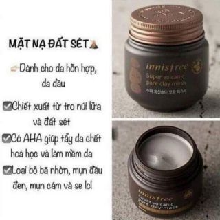 MẶT NẠ RỬA ĐẤT SÉT INNISFREE