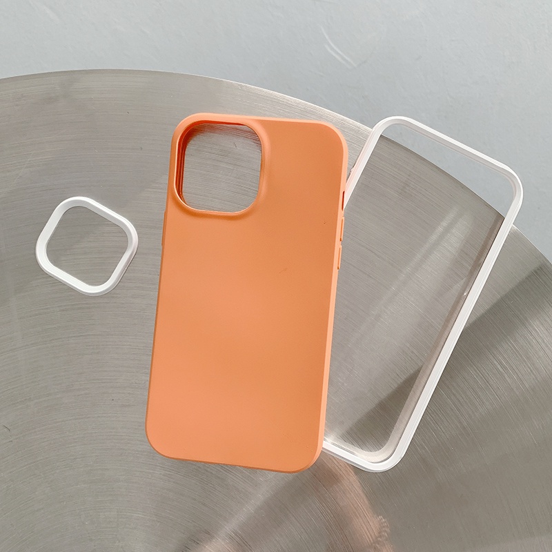 Ốp Điện Thoại Silicone Mềm Chống Sốc 3 Trong 1 Cho iPhone 13 12 11 Pro Promax 6 6S 7 8 Plus X XR XSMax SE