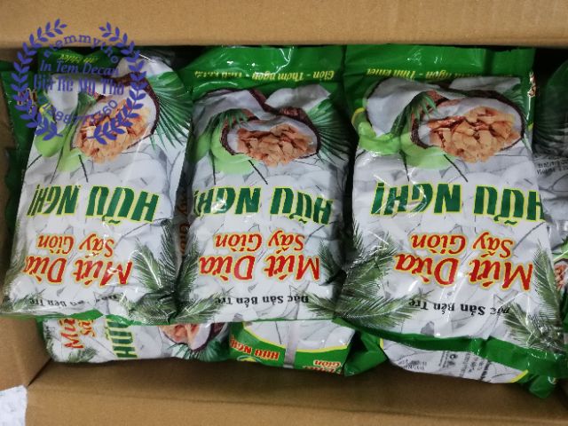 Mứt dừa sấy giòn Hữu Nghị gói 300g