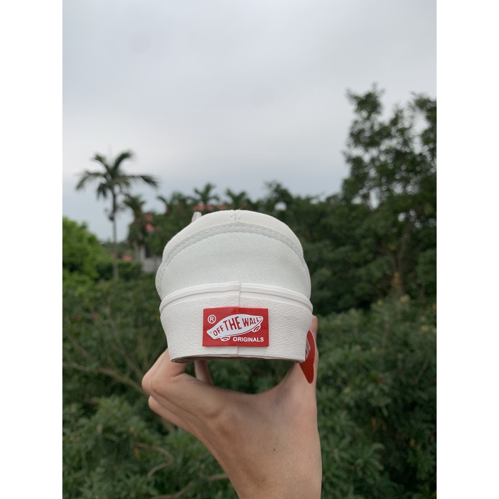 Giày 𝐕𝐚𝐧𝐬 𝐎𝐥𝐝 𝐒𝐤𝐨𝐨𝐥 Trắng Kem 1,1