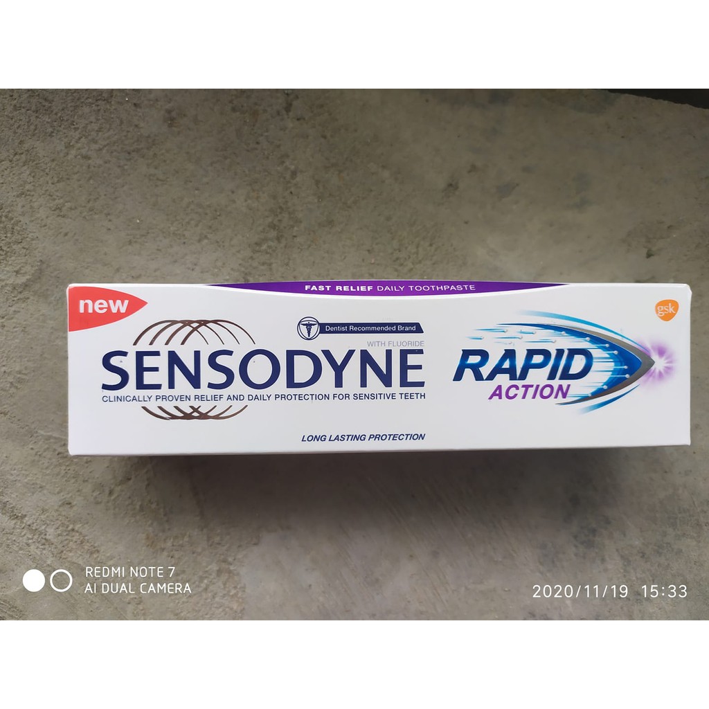 Kem đánh răng Sensodyne Rapid Action 100g - cvspharmacy