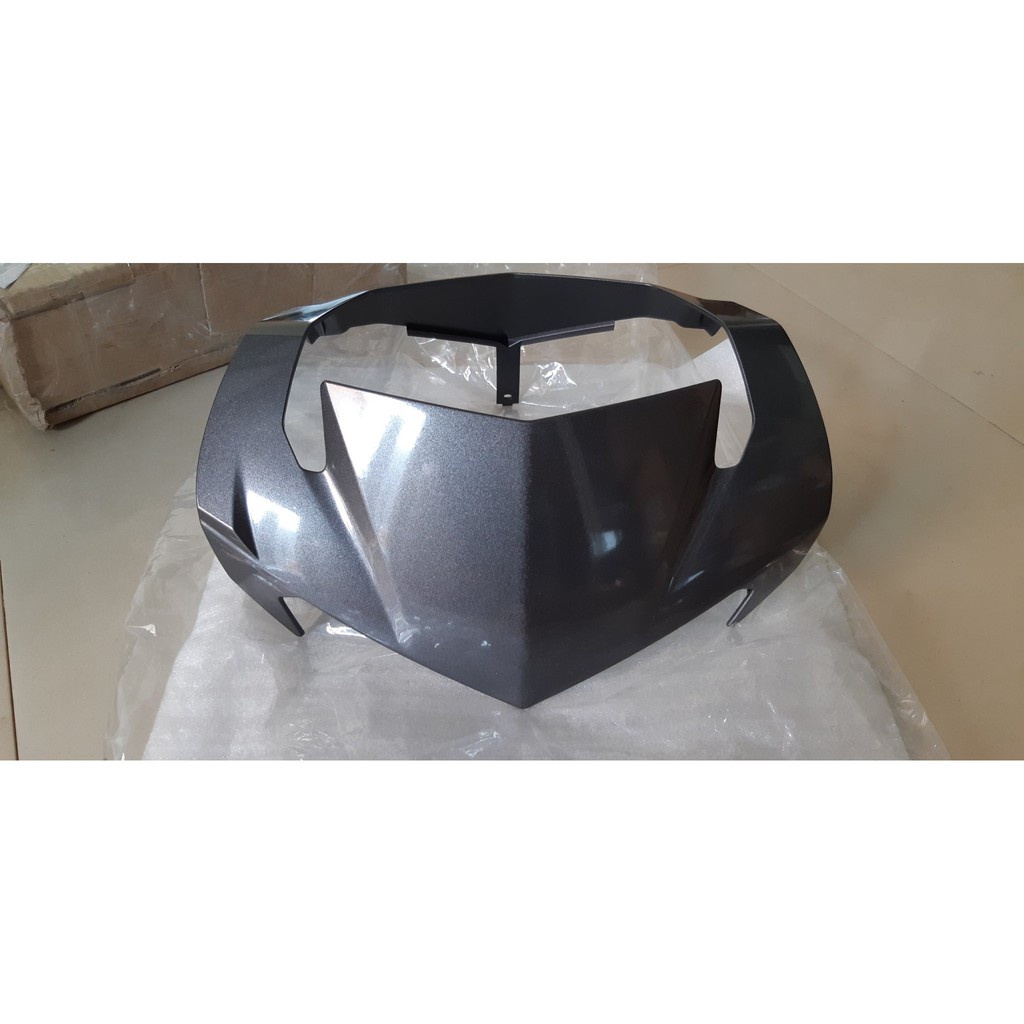 Nắp trước tay lái Exciter 150 ghi xám