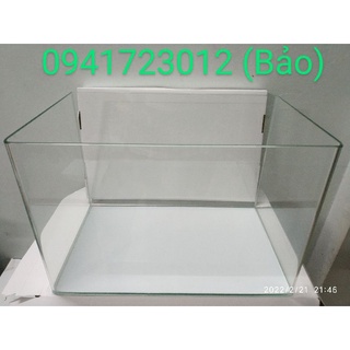 (Xem mô tả) Bể cá kính đúc Minjiang 40x24x26cm