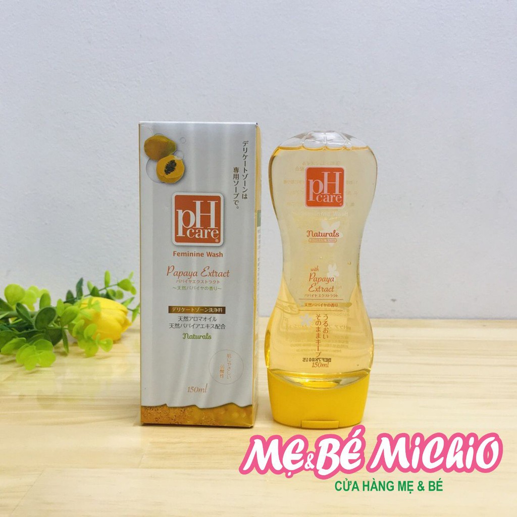 Nước rửa VSPN PH care hương đu đủ 150ml