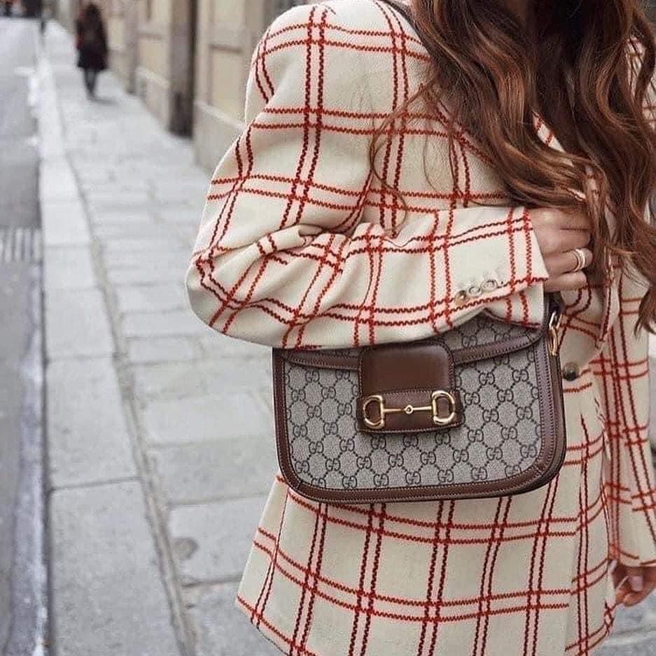 Túi Xách Nữ Horsebit 1955 Size 20 Cao Cấp Có Hộp