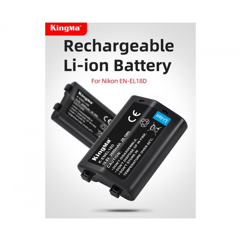 Pin máy ảnh Kingma cho Nikon EN-EL18D