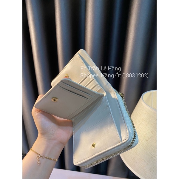 Ví Chữ C size mini nhiều ngăn có hộp