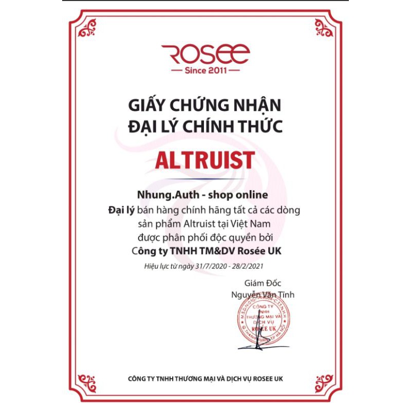 [Date 2023] Kem chống nắng Altruist Dermatologist Sunscreen SPF30- SPF50 | BigBuy360 - bigbuy360.vn