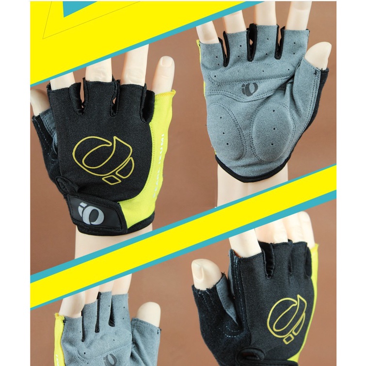 Hàng Sẵn Găng tay nửa ngón chuyên dụng cho đi xe đạp thời trang nam Nylon tản nhiệt ngoài trời【Southdakota051】