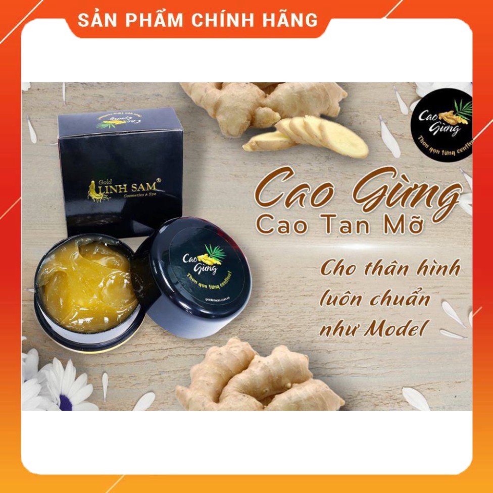 Cao Gừng Lá Rừng - Kem massage tan mỡ chính hãng