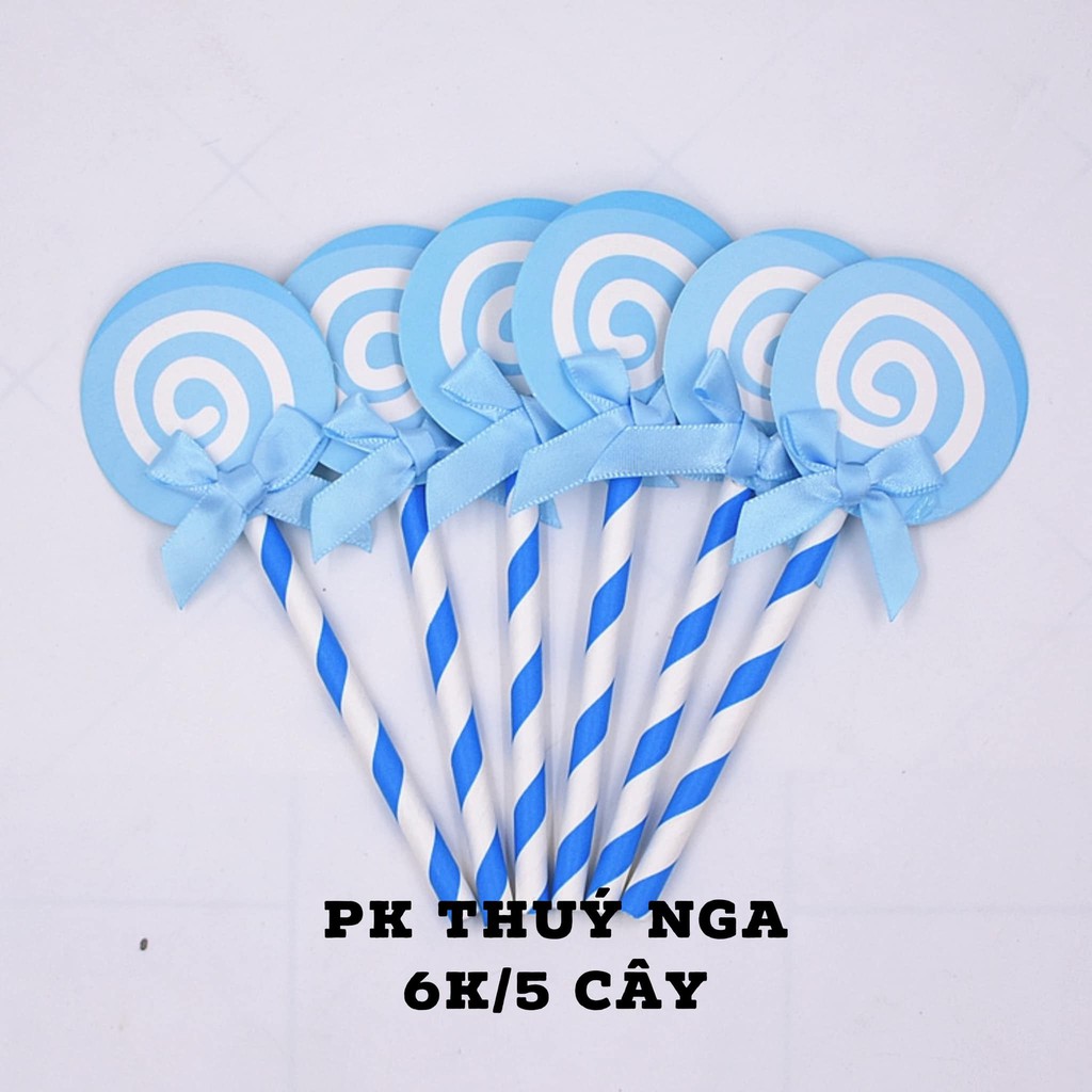 5 set cắm kẹo mút