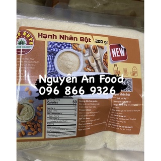 Hạnh nhân bột - gói 200gram / bột hạnh nhân
